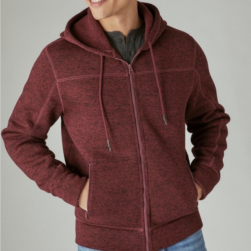 Lucky brand men’s zip up